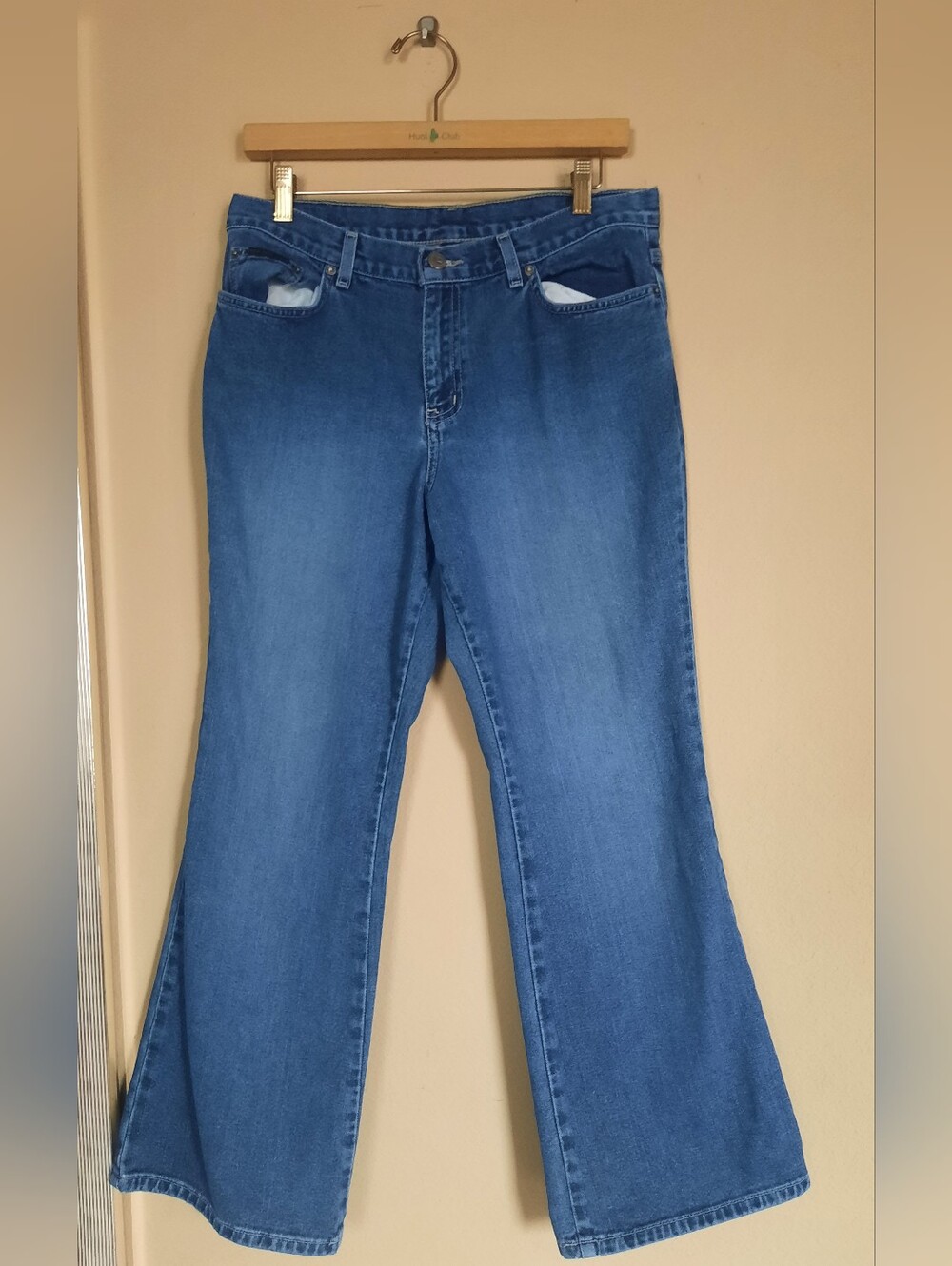 Blue Low Flare Women's Flared Jeans